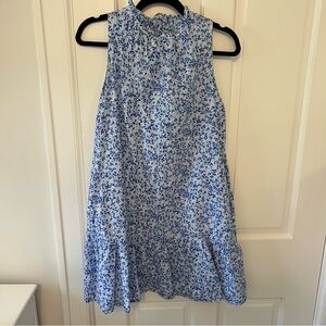 THML Blue and White Patterned Dress